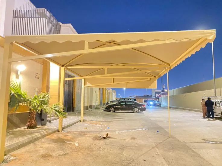 تركيب مظلات سيارات قماش وحديد الشرقية الدمام الاحساء
