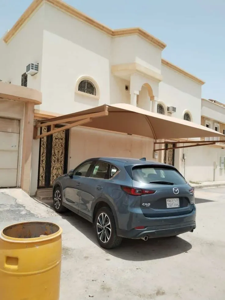 مظلات حماية السيارات حداد رخيص في الشرقية الاحساء الجبيل 