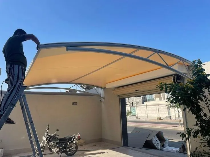 مظلات حماية السيارات حداد رخيص في الشرقية الاحساء الجبيل 