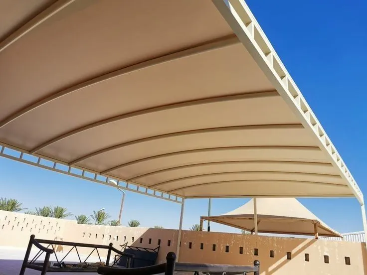 اصلاح مظلات مدارس طلابية مقاومة للشمس في الشرقية الخبر