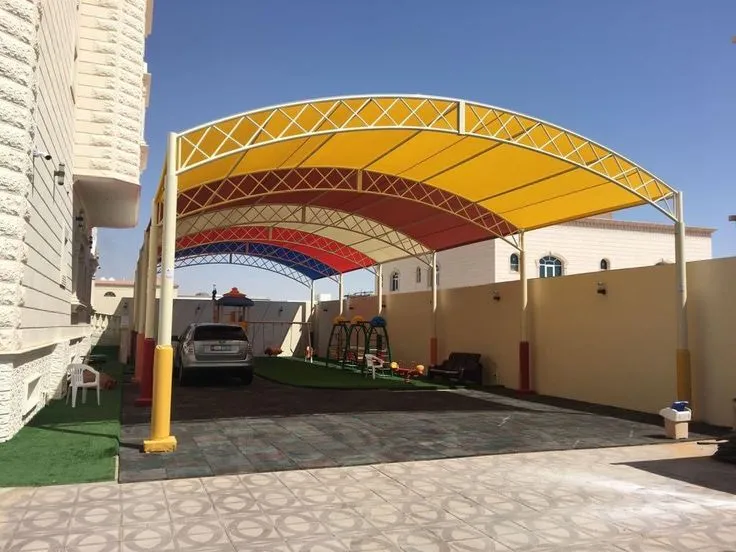اصلاح مظلات مدارس طلابية مقاومة للشمس في الشرقية الخبر