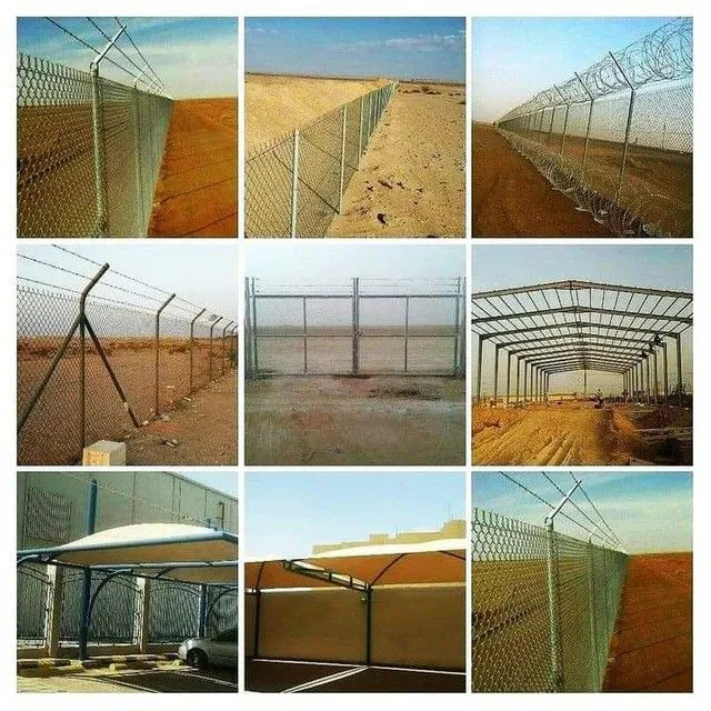 حداد حواجز حديد حماية اراضي في الشرقية 