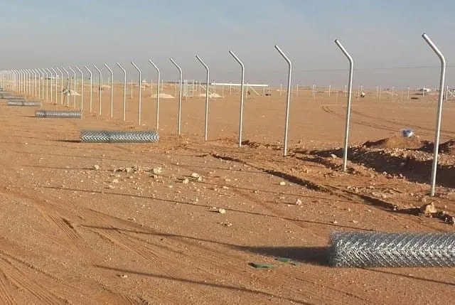 حداد حواجز حديد حماية اراضي في الشرقية 